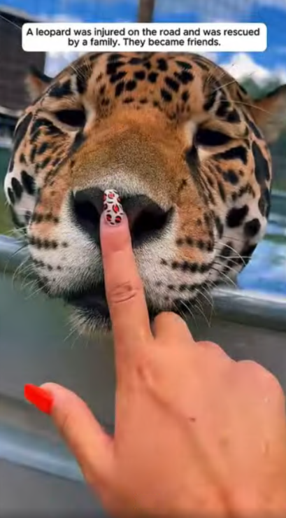 C2607002 Injured leopard rescued by lucky family part 2