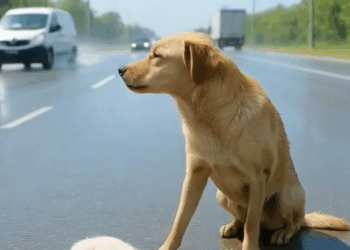 M1809004_s The Kindhearted Army Officer Who Rescued Mama Dog and Her Puppy Sweet memes_part2