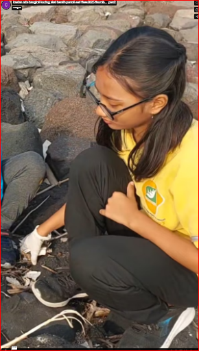 kasian ada bangkai kucing aksi bersih pantai seri #ses2025 #surab…_part2