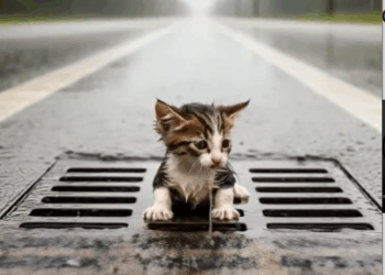 M0511011_Kind Aged Lady Who Saved Crying Kitten Storm_part2