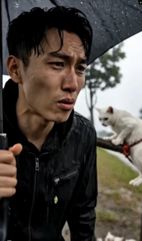 V1801013_Caught in Rain Boy Saves Mother Cat Her Kittens_part2