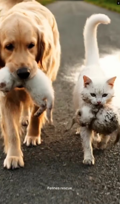 M2101003_Roadside Mishaps to Cozy Milk Cat Family Story #cat #shorts #facebookreels #rescuecat Felines rescue_part2