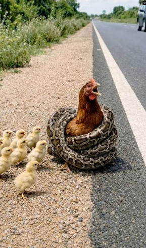 M2101007_Kind Hearted Lady Rescues Poor Hen Snake_part2