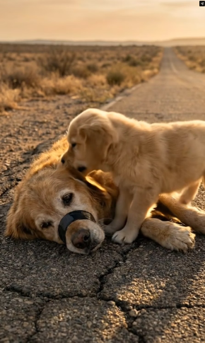 V0402010_A Puppy’s Desperate Cry to Wake Its Mother_part2