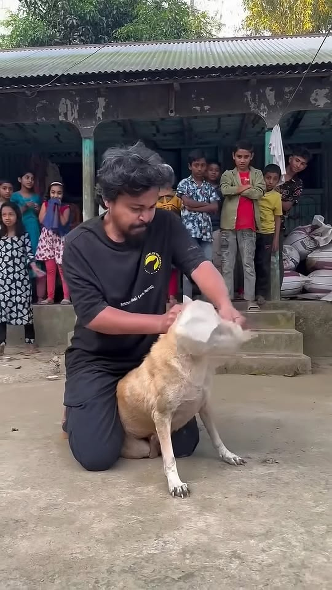D2005038_Alhamdulillah, I was able to save a mother's life. The mother saved the lives of her children along with her. #streetdog_part2